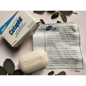 Vintage CETAPHIL Bar For Dry Sensitive Skin Gentle Cleansing Bar 1oz Trail Size